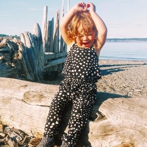 Toddlers Heart Jumpsuit
